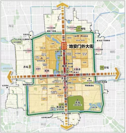 北京地安门外大街复兴计划再现古都繁华商业街